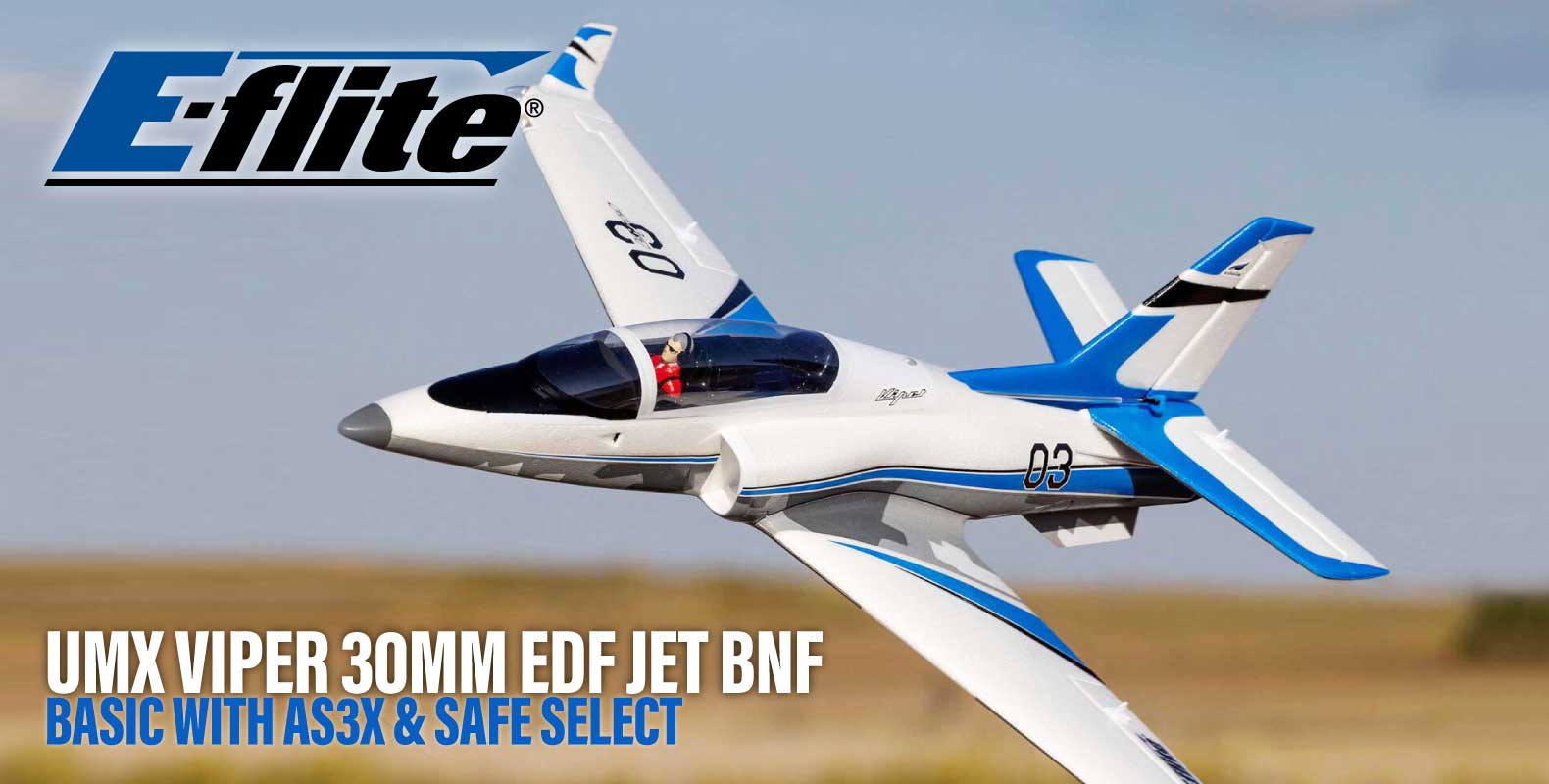 E-flite UMX viper 30mm edf jet bnf