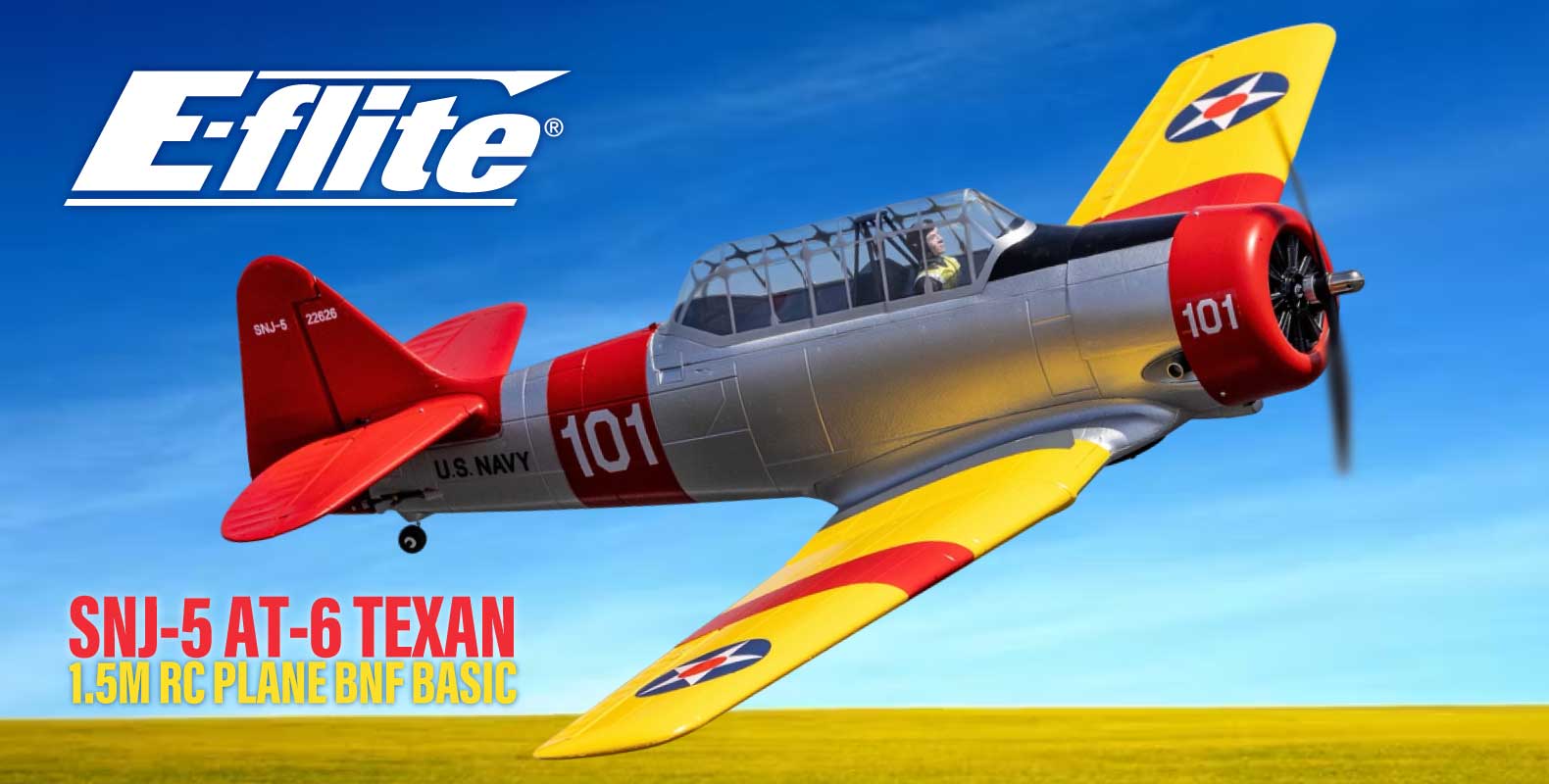 E-flite SNJ-5 AT-6 Texan 131025