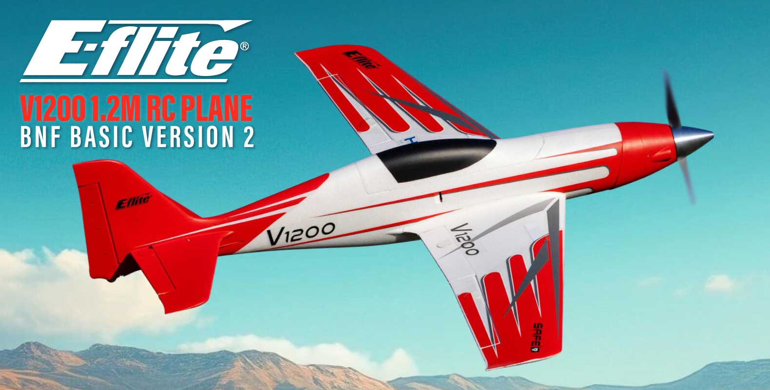 E-Flite V1200 1.2m BNF Basic