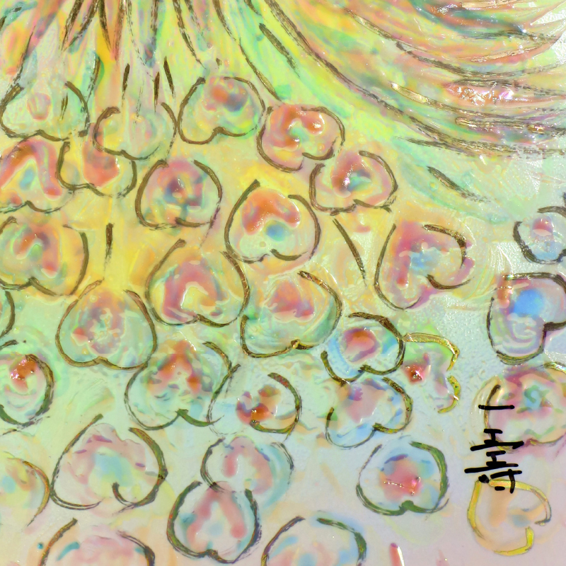 陶彩画 「永遠の鳥」 – 草場一壽工房 Museum Shop