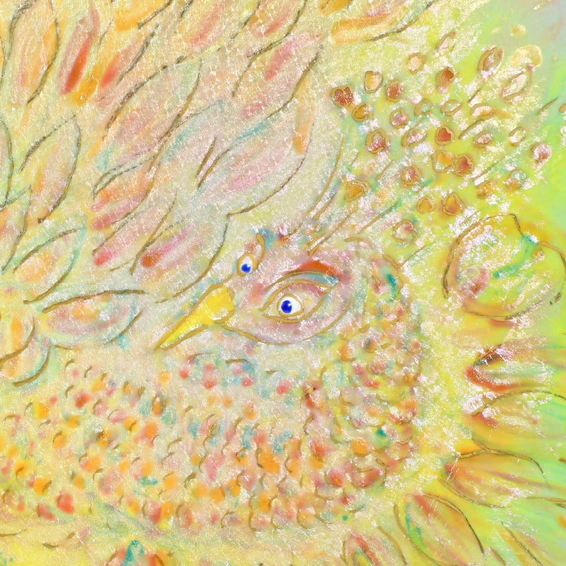 陶彩画 「永遠の鳥」 – 草場一壽工房 Museum Shop