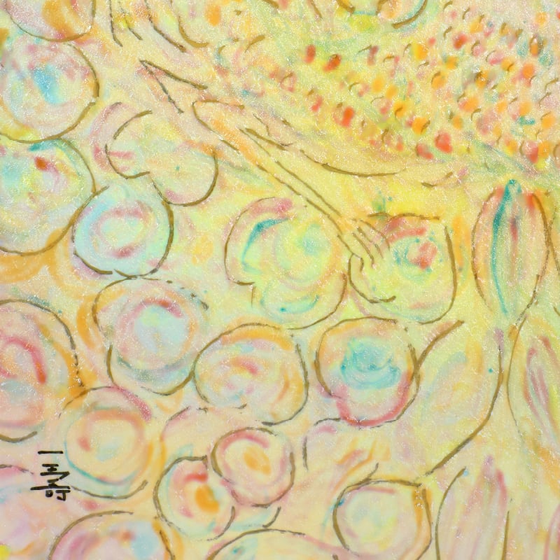 陶彩画 「永遠の鳥」 – 草場一壽工房 Museum Shop