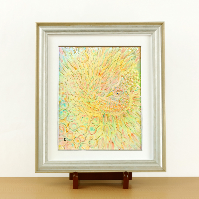 陶彩画 「永遠の鳥」 – 草場一壽工房 Museum Shop