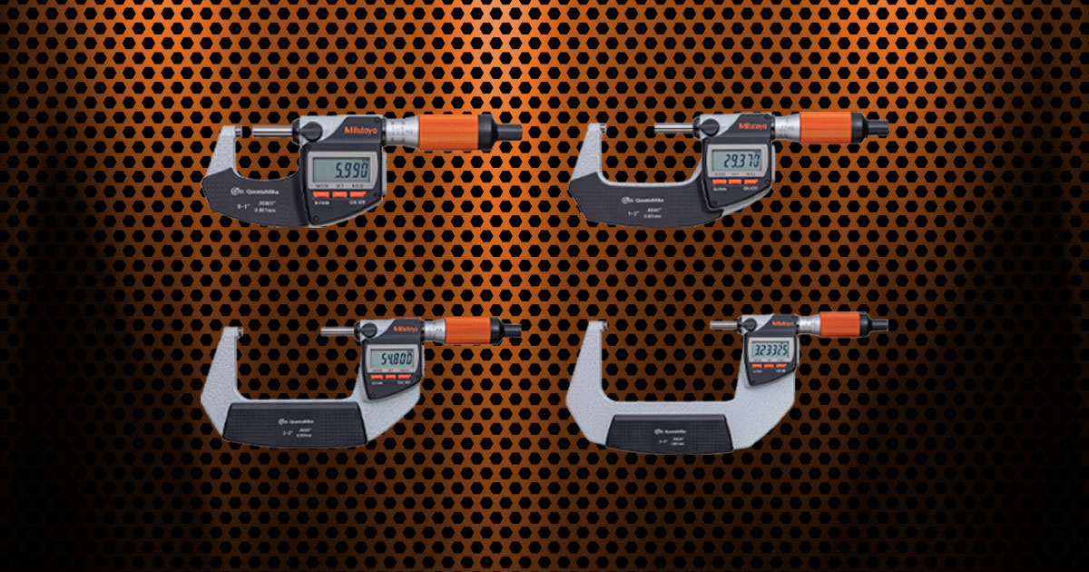 NEW QuantuMike IP65 Digimatic Micrometer