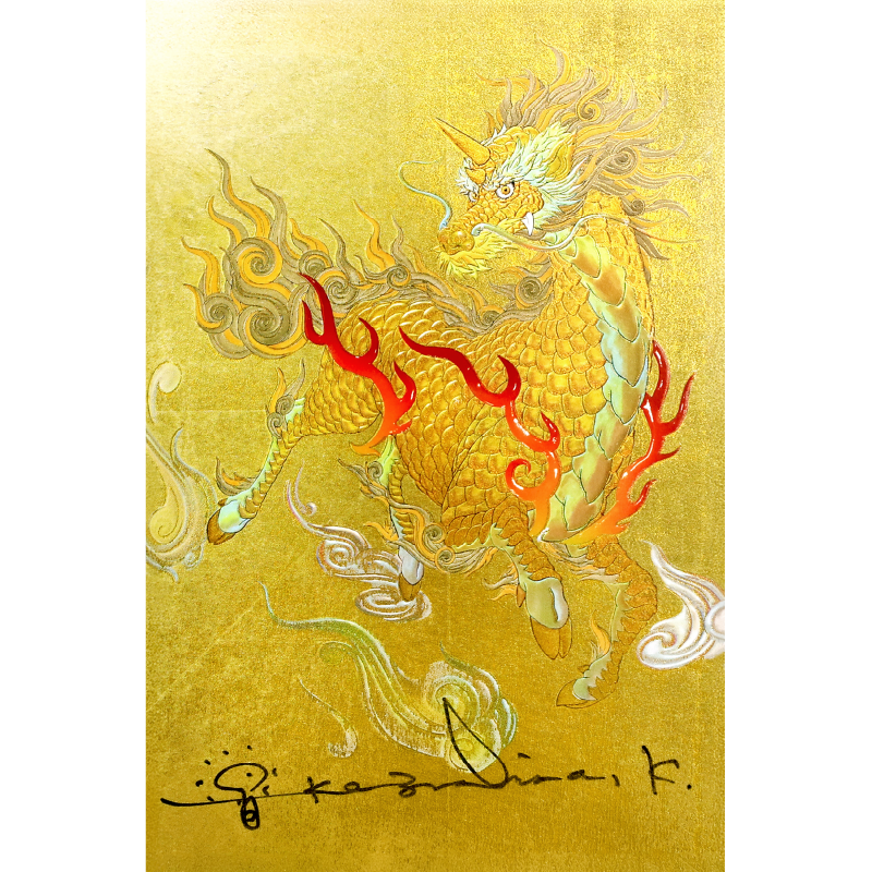 グッズ_福壽袋_アートプリント「麒麟」_全体