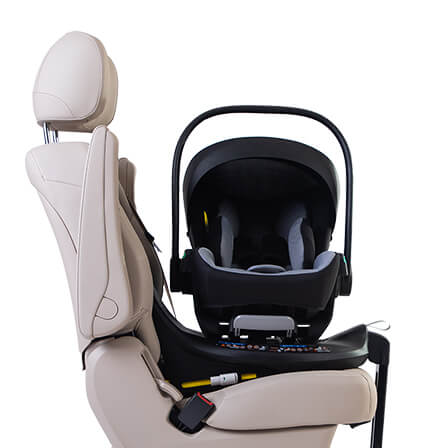 rotate to load car seat base