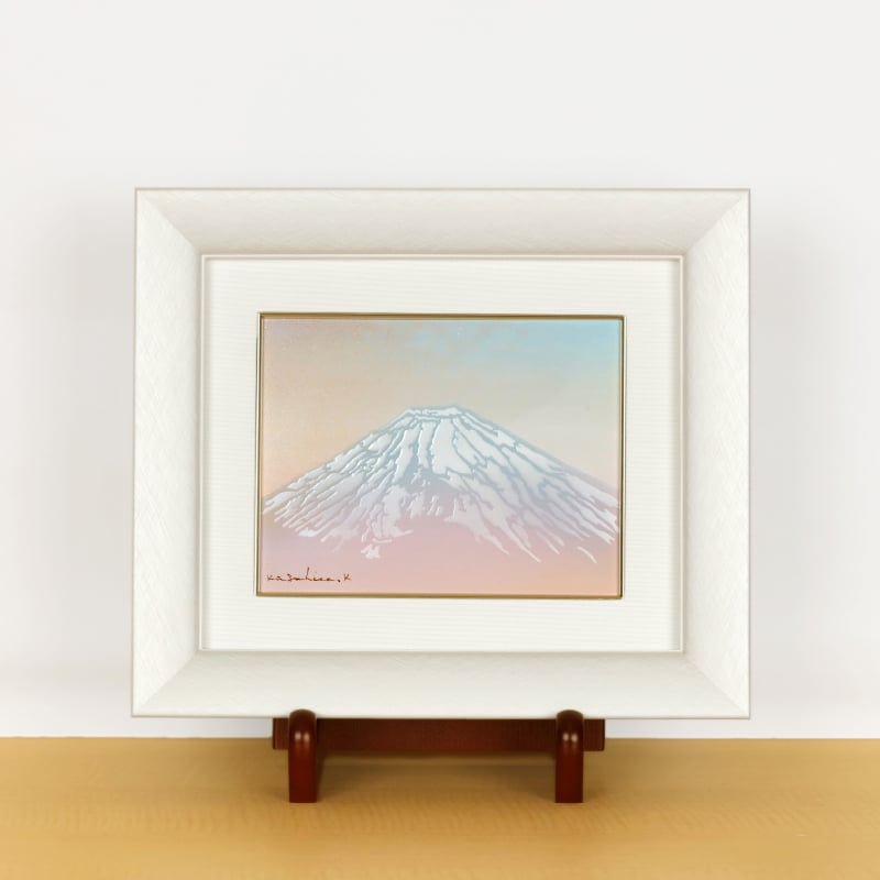 陶彩画_富士作品_初夢_展示イメージ