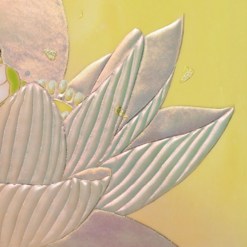 陶板画 蓮の花 コレクション