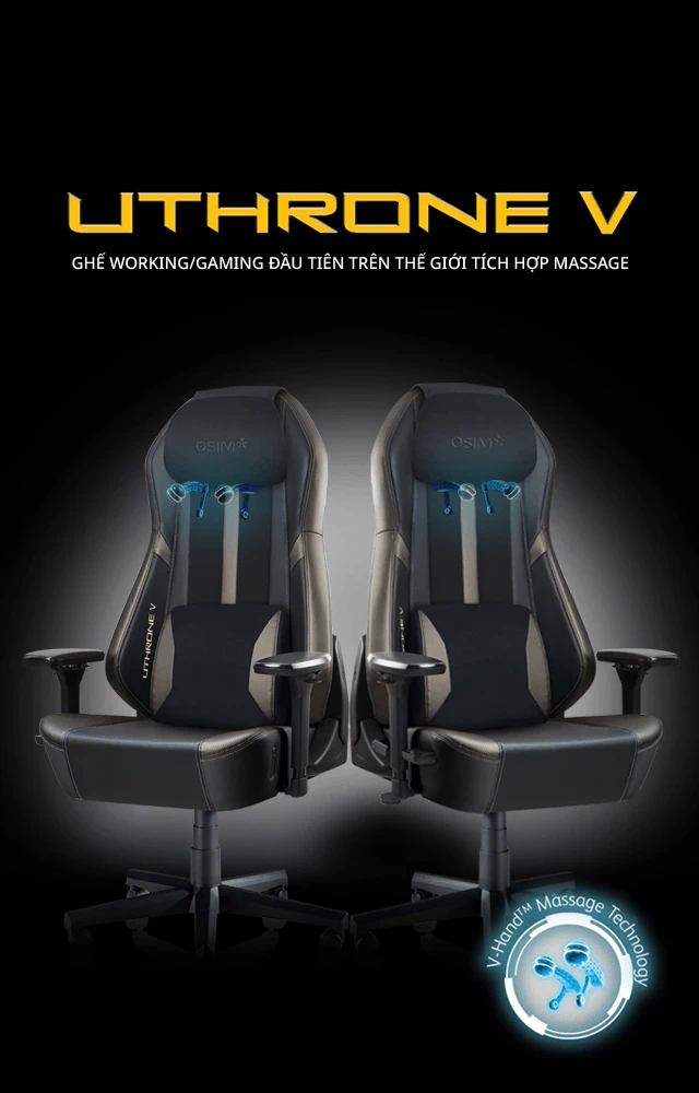 Ghế Massage Osim Udiva Ghế Gaming Massage OSIM UThrone V – OSIM VN