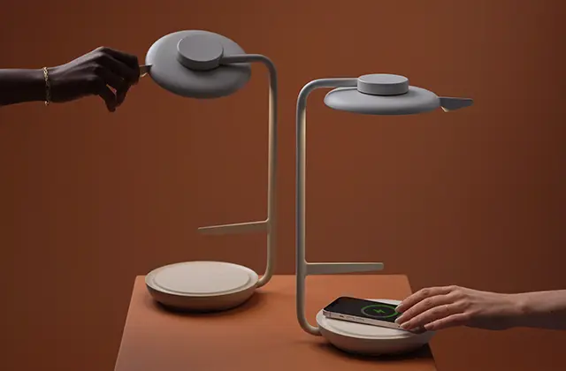 Steelcase Eclipse Light Lamp flexible head tilt