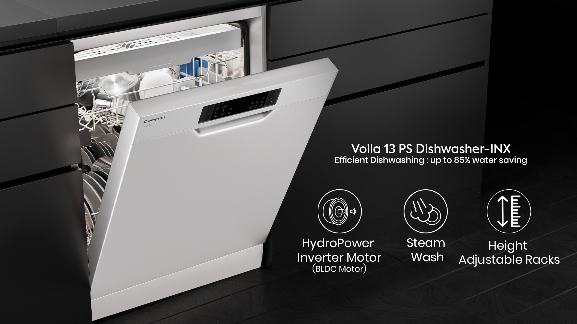 Voila 13 PS Dishwasher-INX