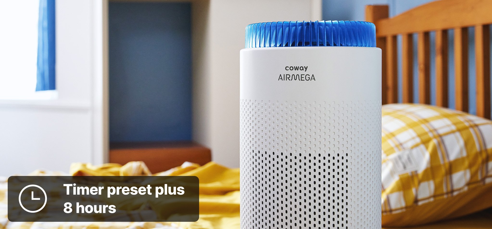 Image of Airmega 50 with the caption