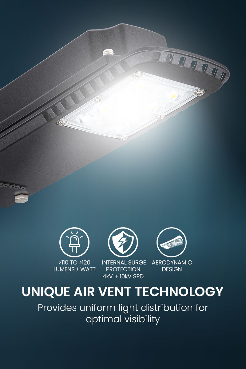 Unique Air Vent Technology