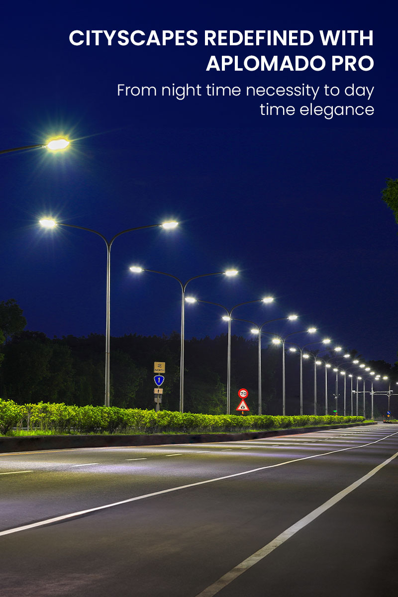 Cityscapes Redefined with Aplomado Pro Street Light