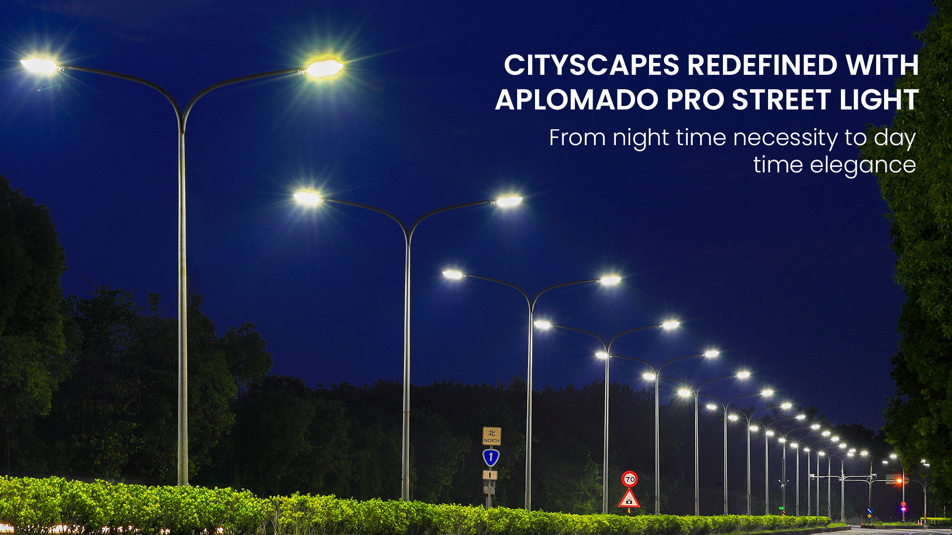 Cityscapes Redefined with Aplomado Pro Street Light
