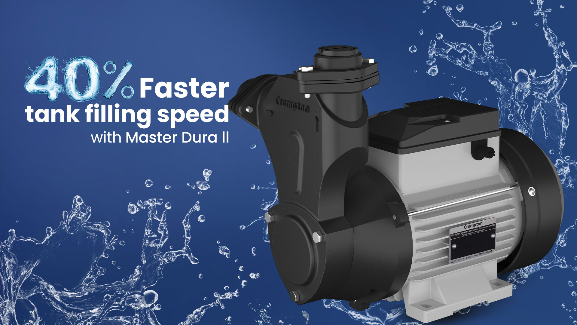 40% Faster Tank Filling Speed