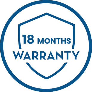 18 Months Warranty