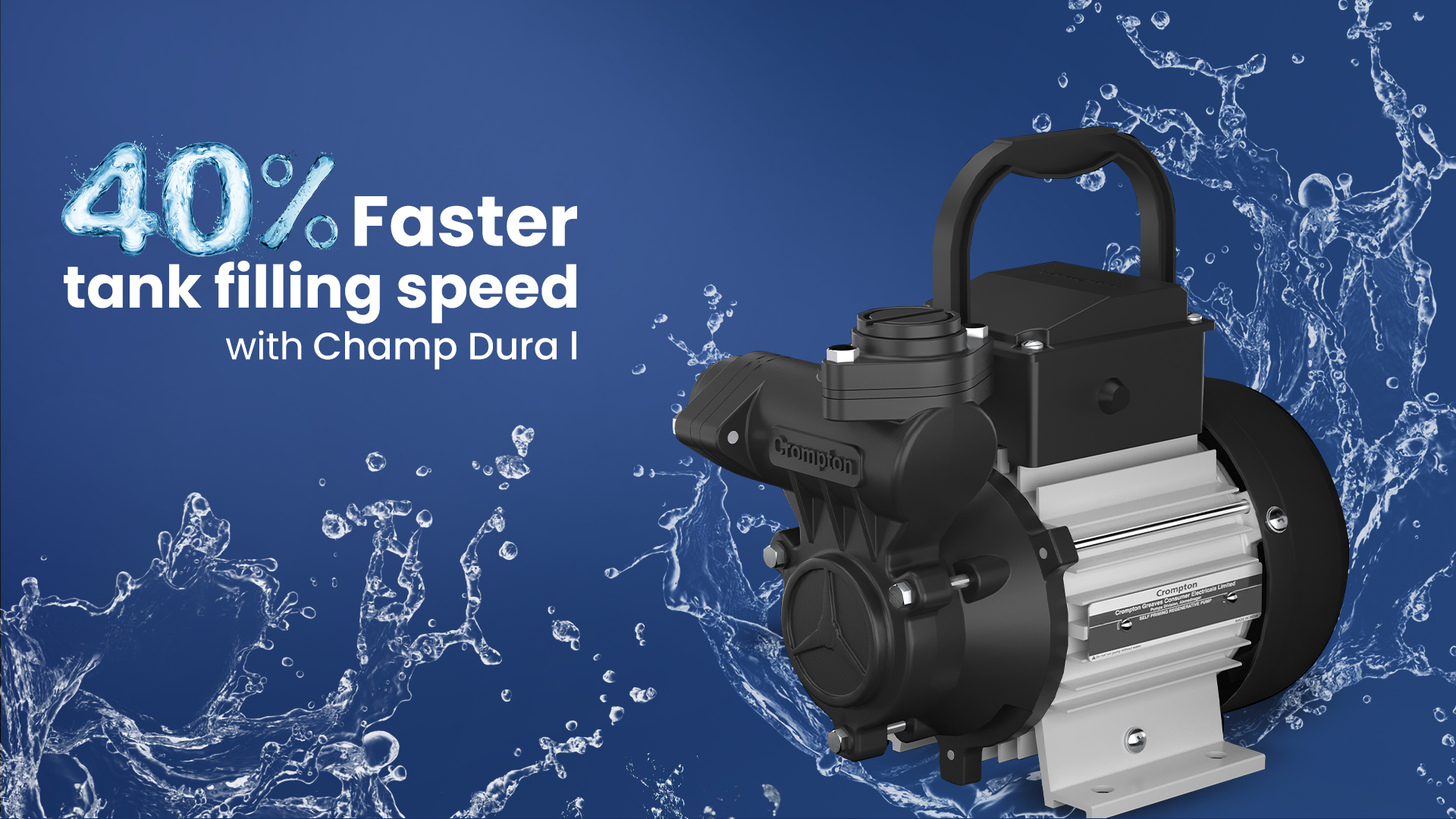 40% Faster Tank Filling Speed