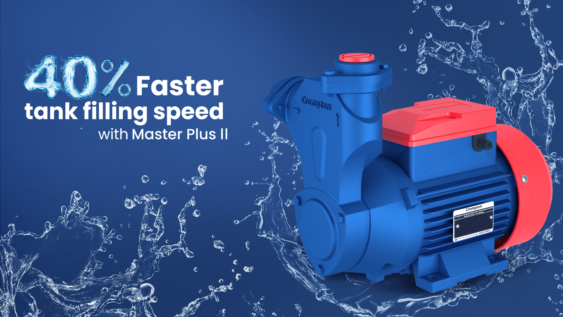 40% Faster Tank Filling Speed