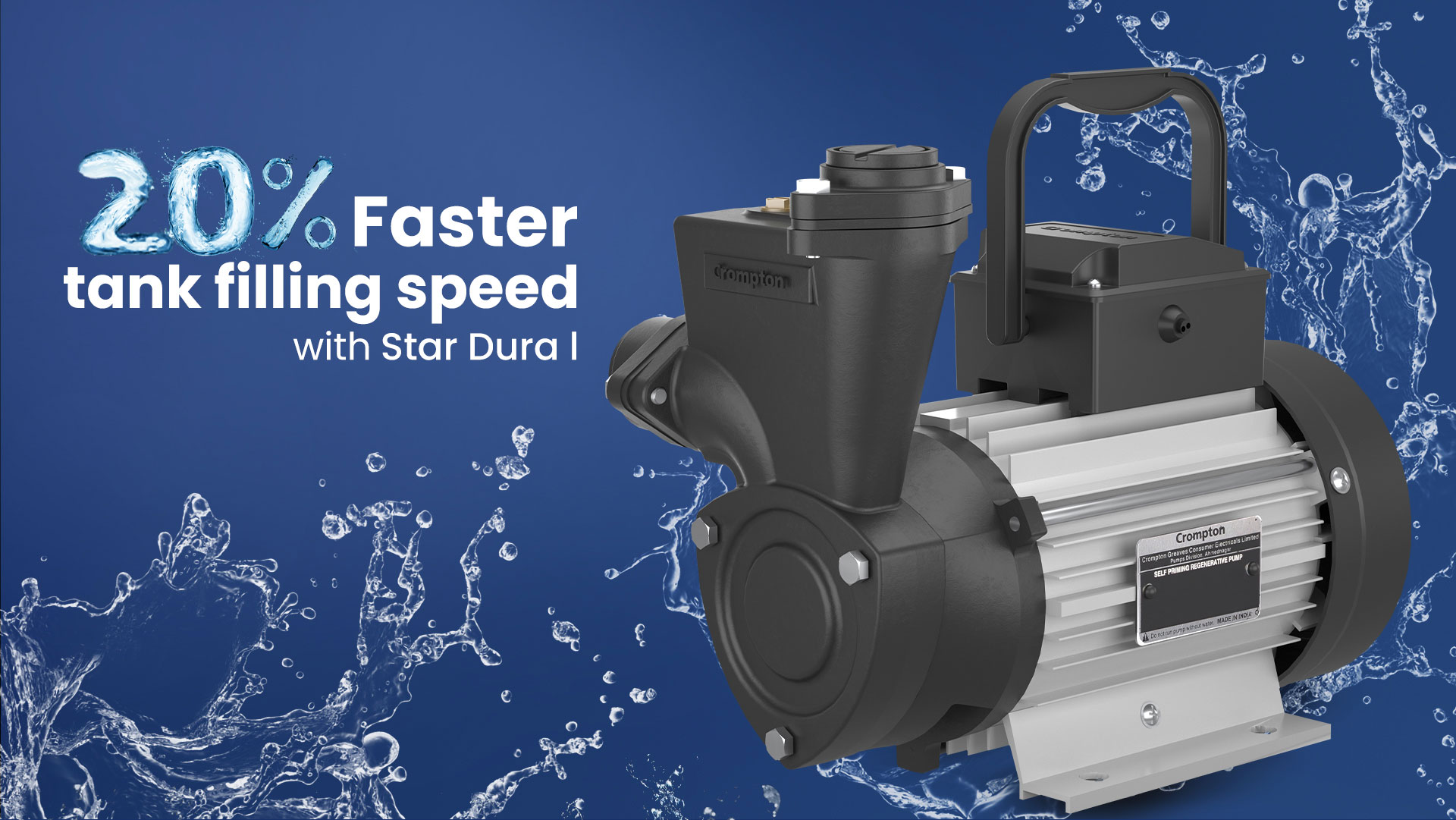 20% Faster Tank Filling Speed