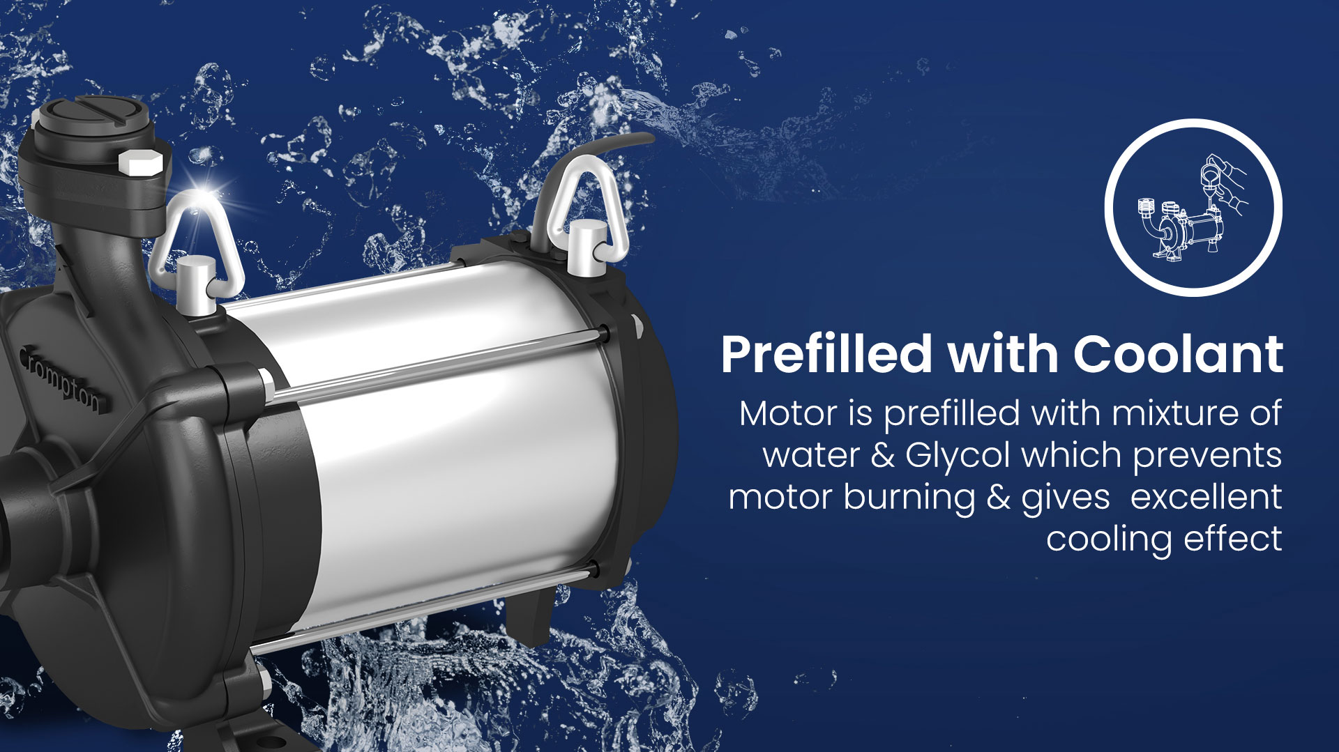 Prefilled with Coolant