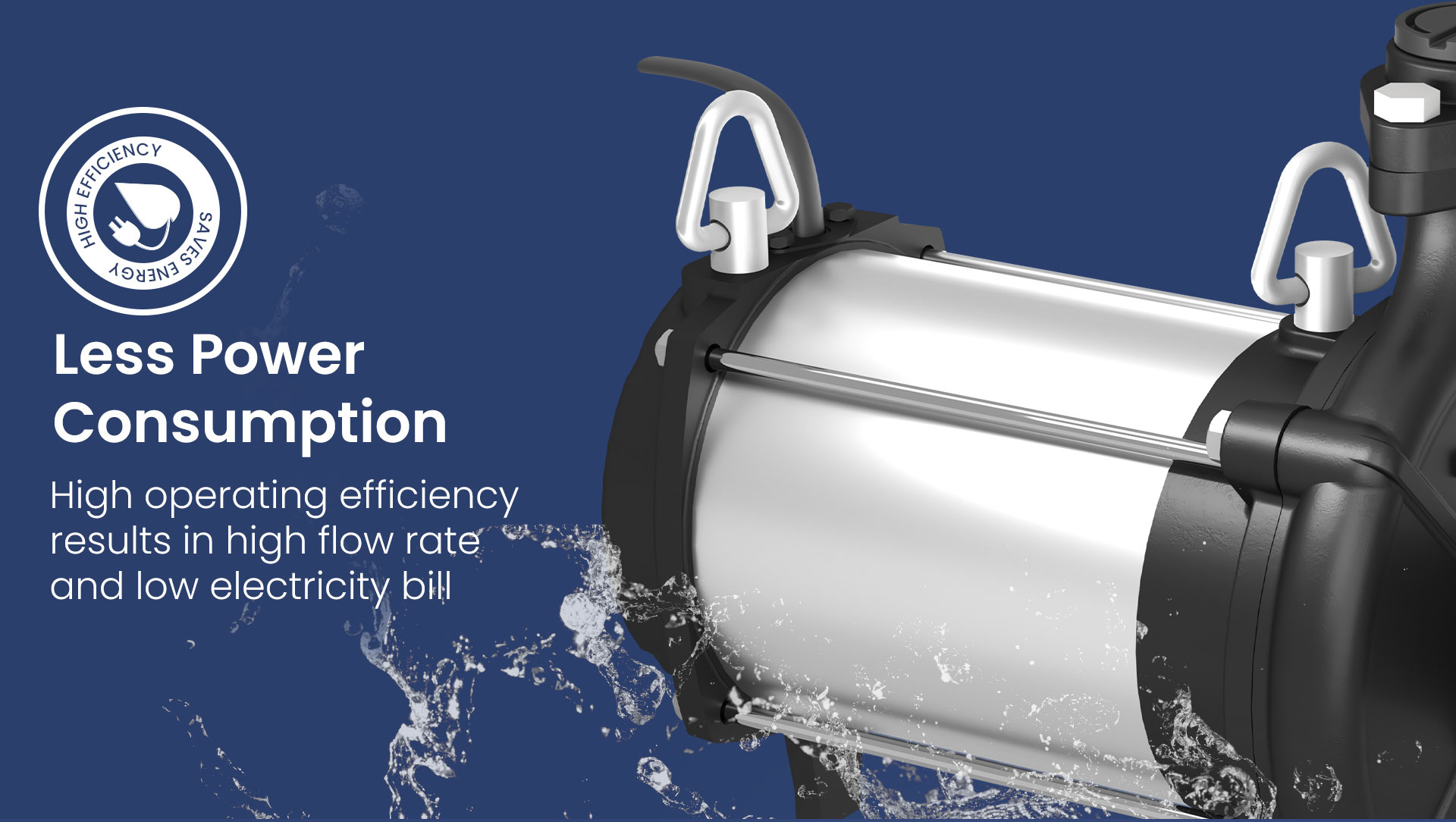 Less Power Consumption