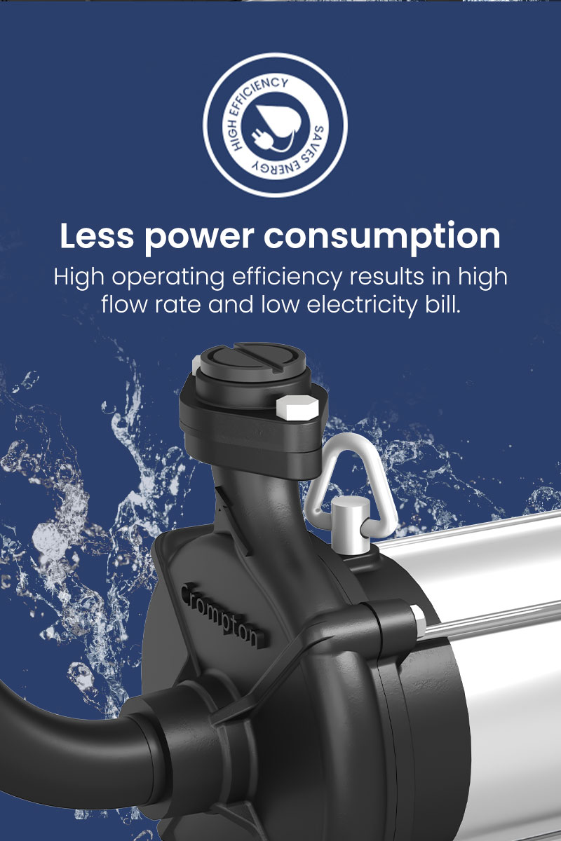 Less Power Consumption