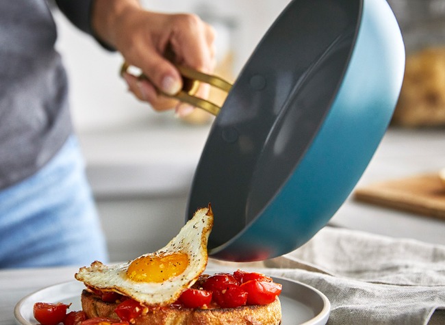 Stanley Tucci™ Ceramic Nonstick 11-Piece Cookware Set with the Tucci Cookbook | Calabrian Fig info card