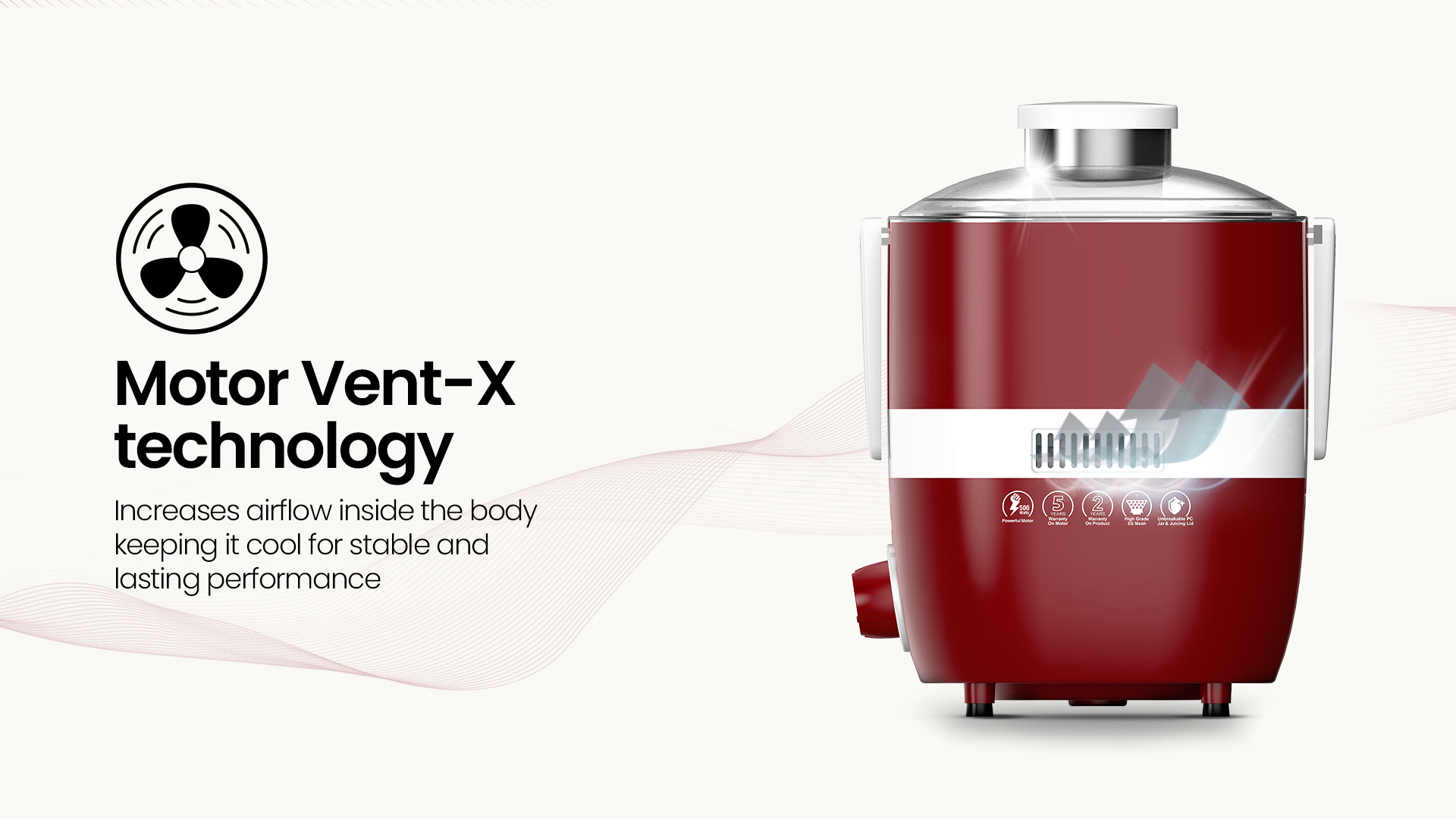 Motor Vent X Technology