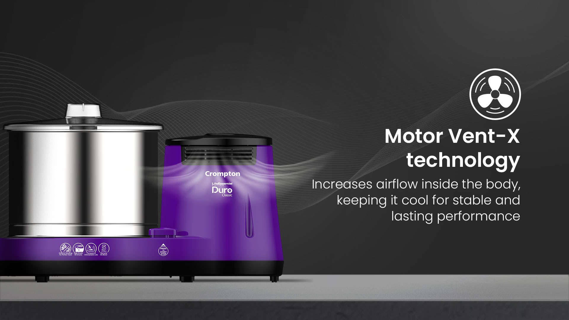 Motor Vent X Technology