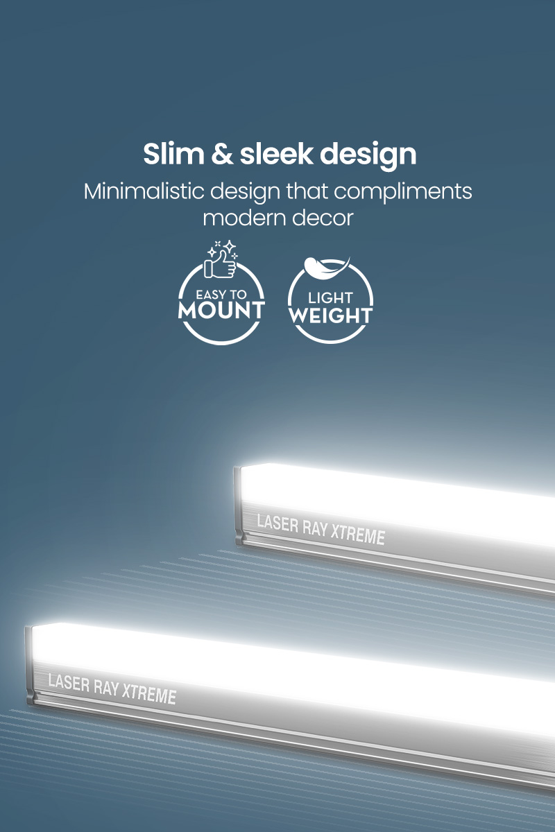 Slim & Sleek Design