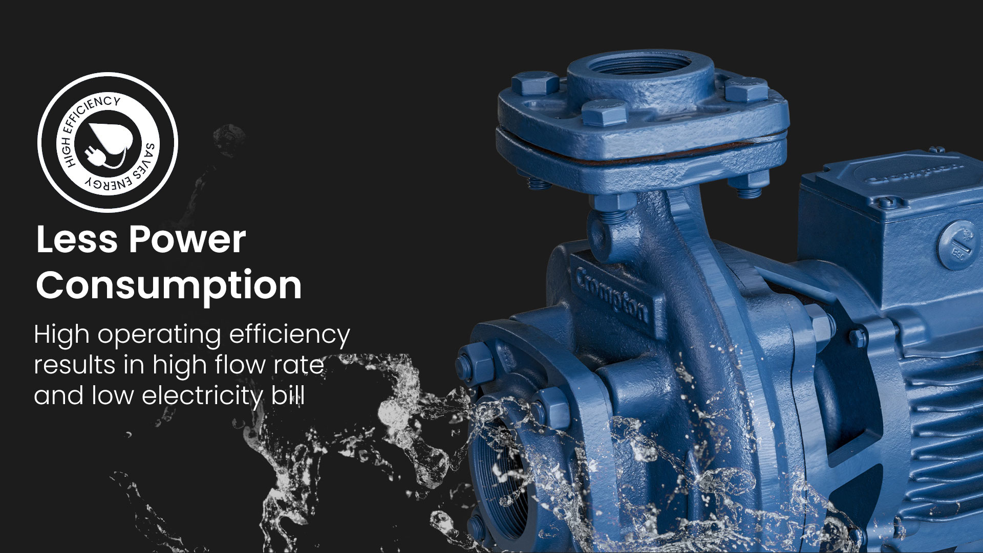 Less Power Consumption