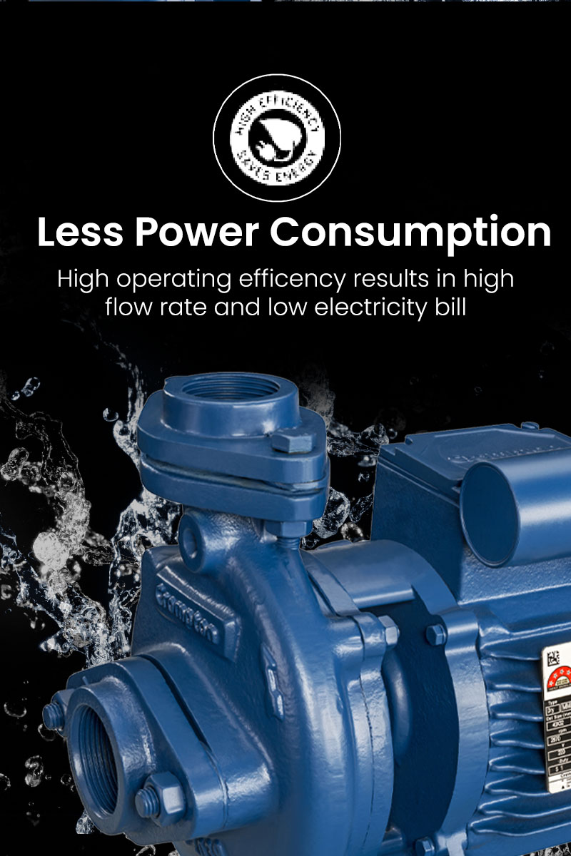 Less Power Consumption