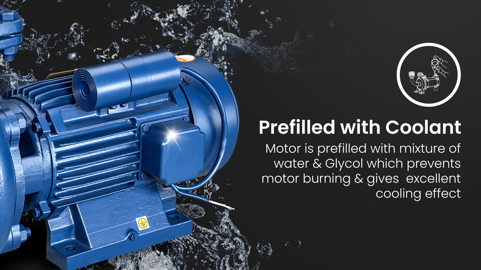 Prefilled with Coolant