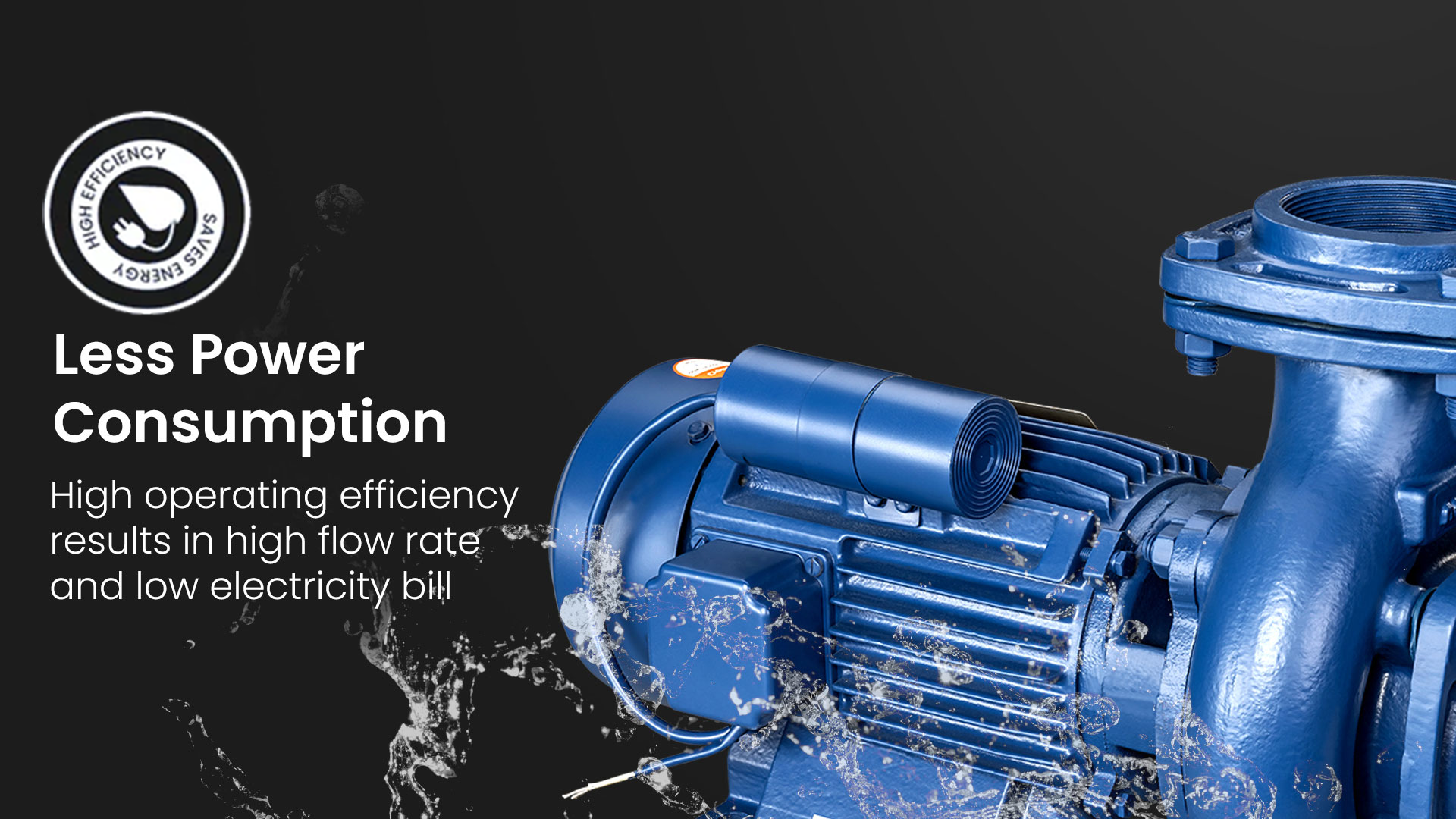 Less Power Consumption