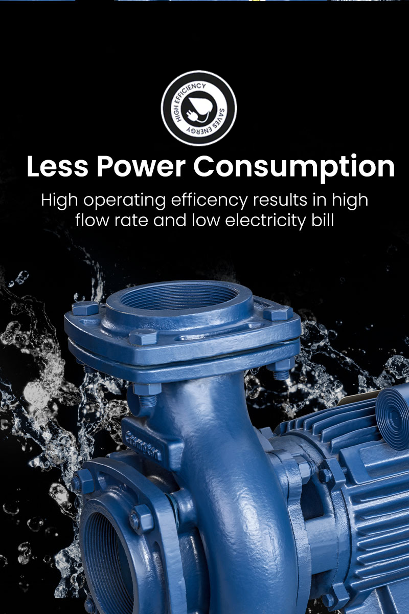 Less Power Consumption