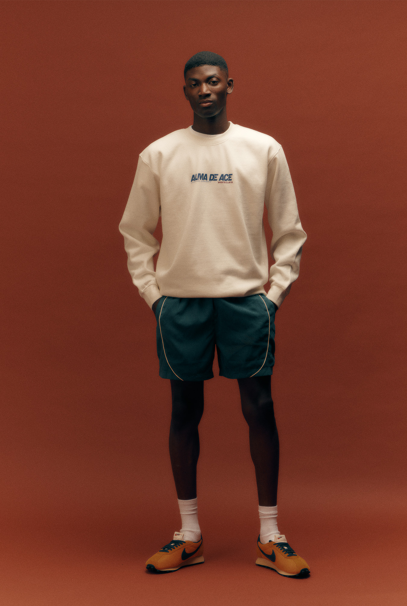 Sports Club 92 Sweatshirt | White