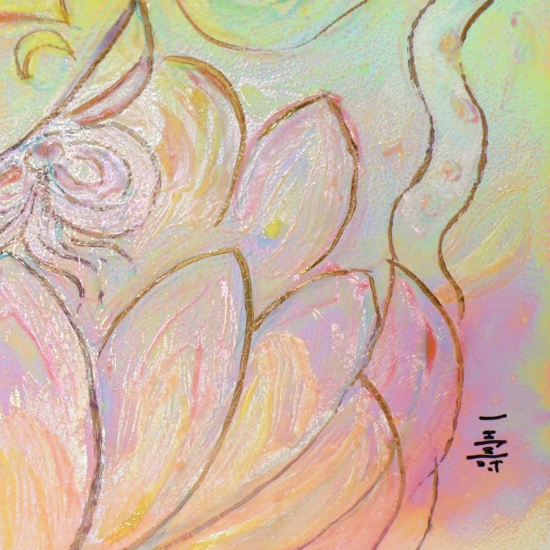 陶彩画_自在作品_弁財天~愛のうた~_詳細