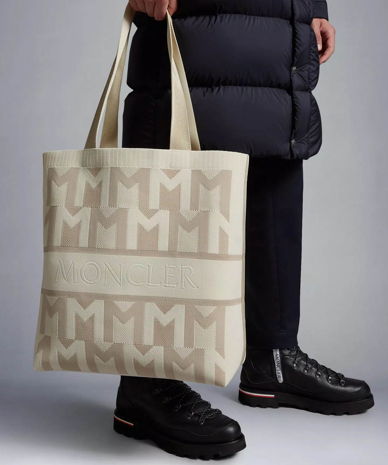 Moncler - Monogram Knit Tote Bag