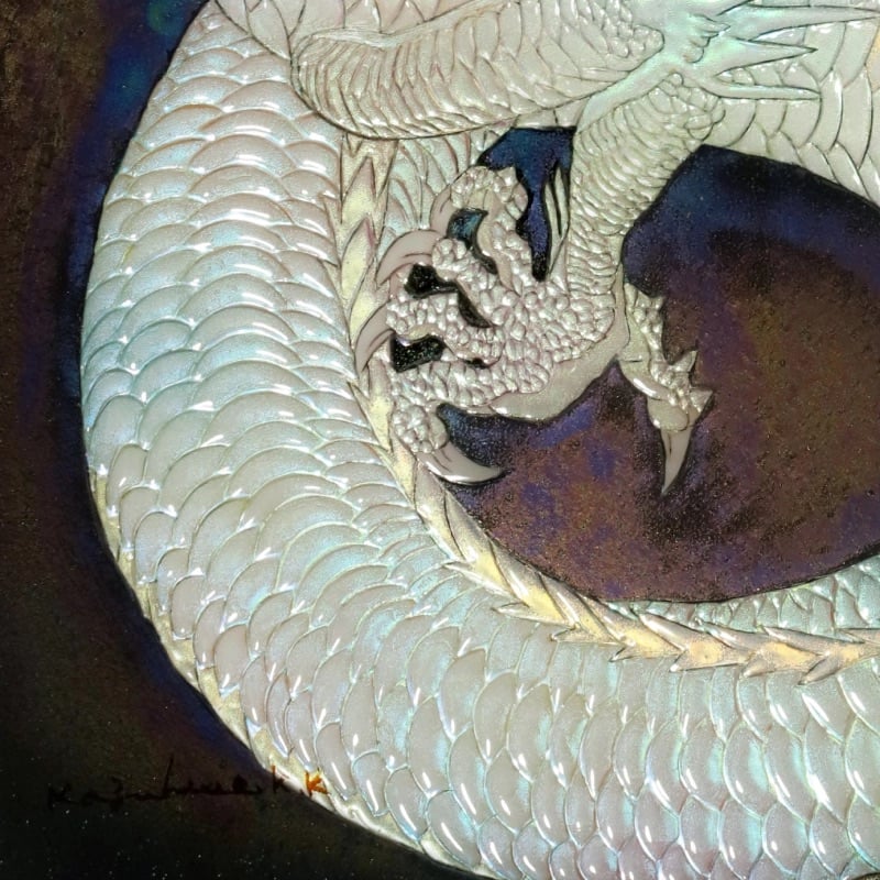 陶彩画_龍作品_時は今_詳細
