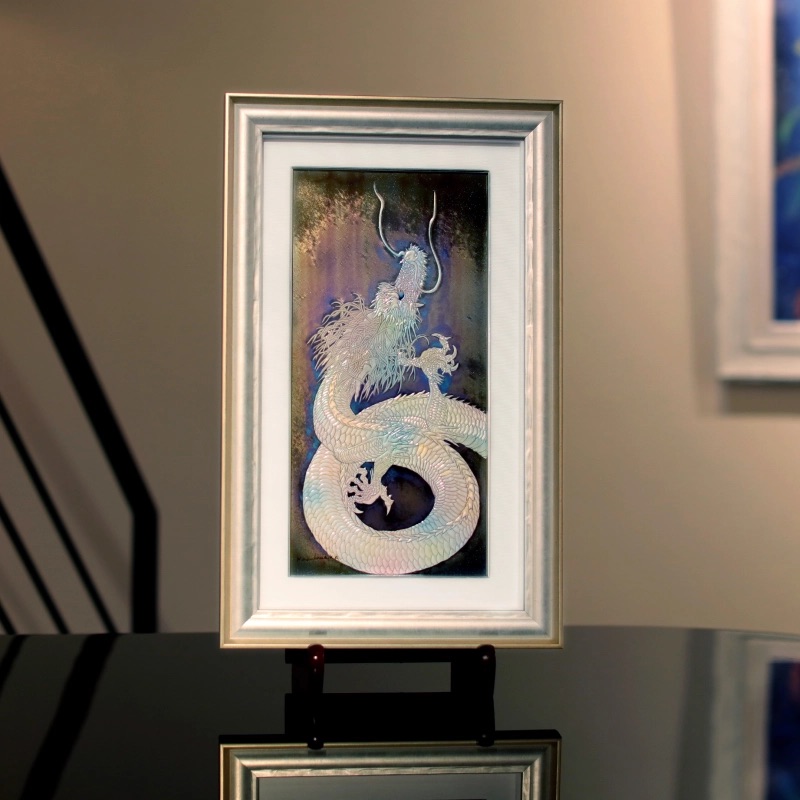 陶彩画 「時は今」 – 草場一壽工房 Museum Shop