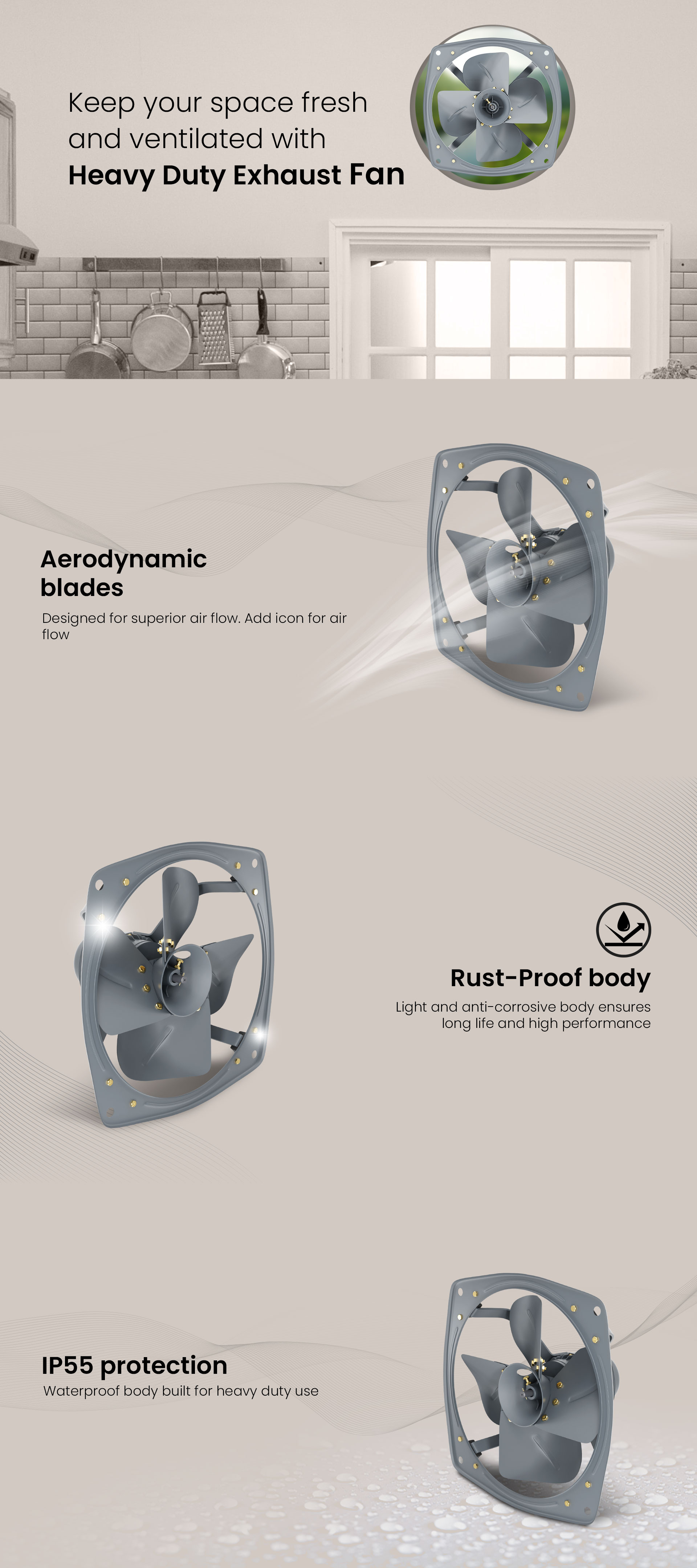 Heavy Duty Exhaust Fan