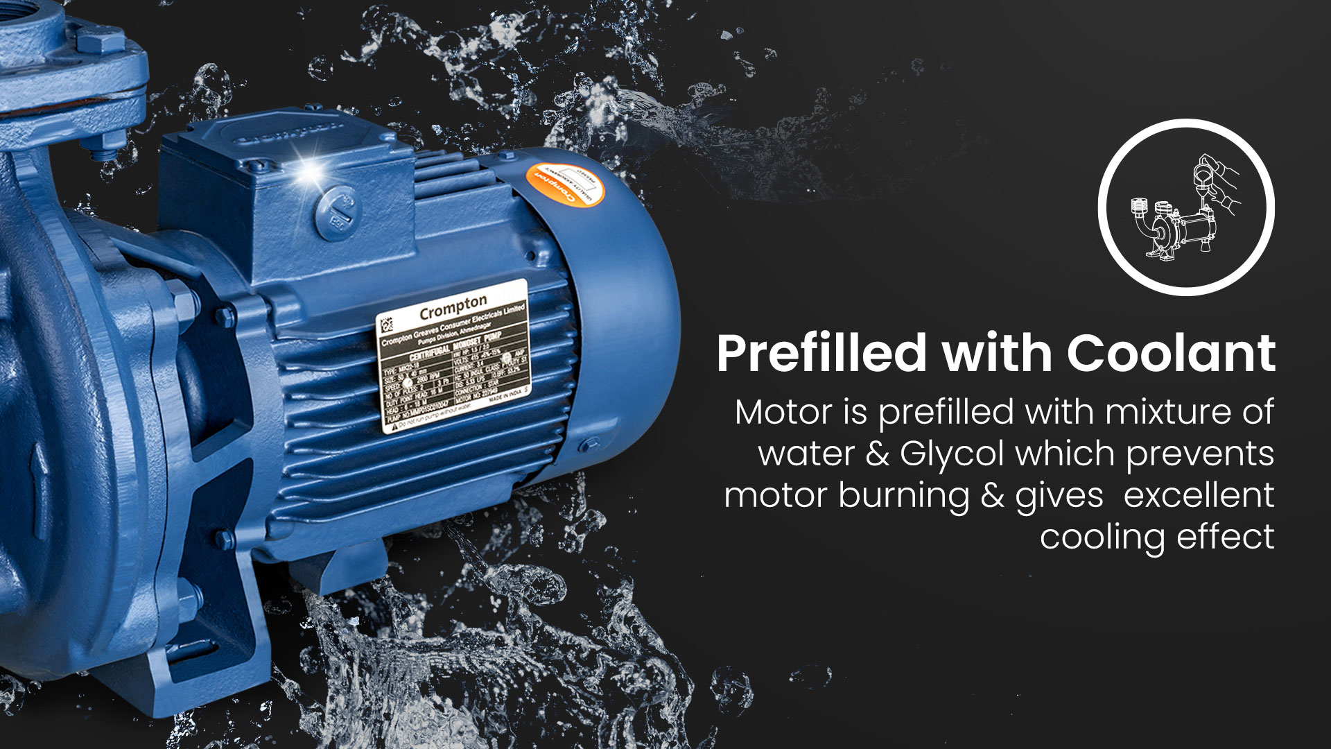 Prefilled with Coolant