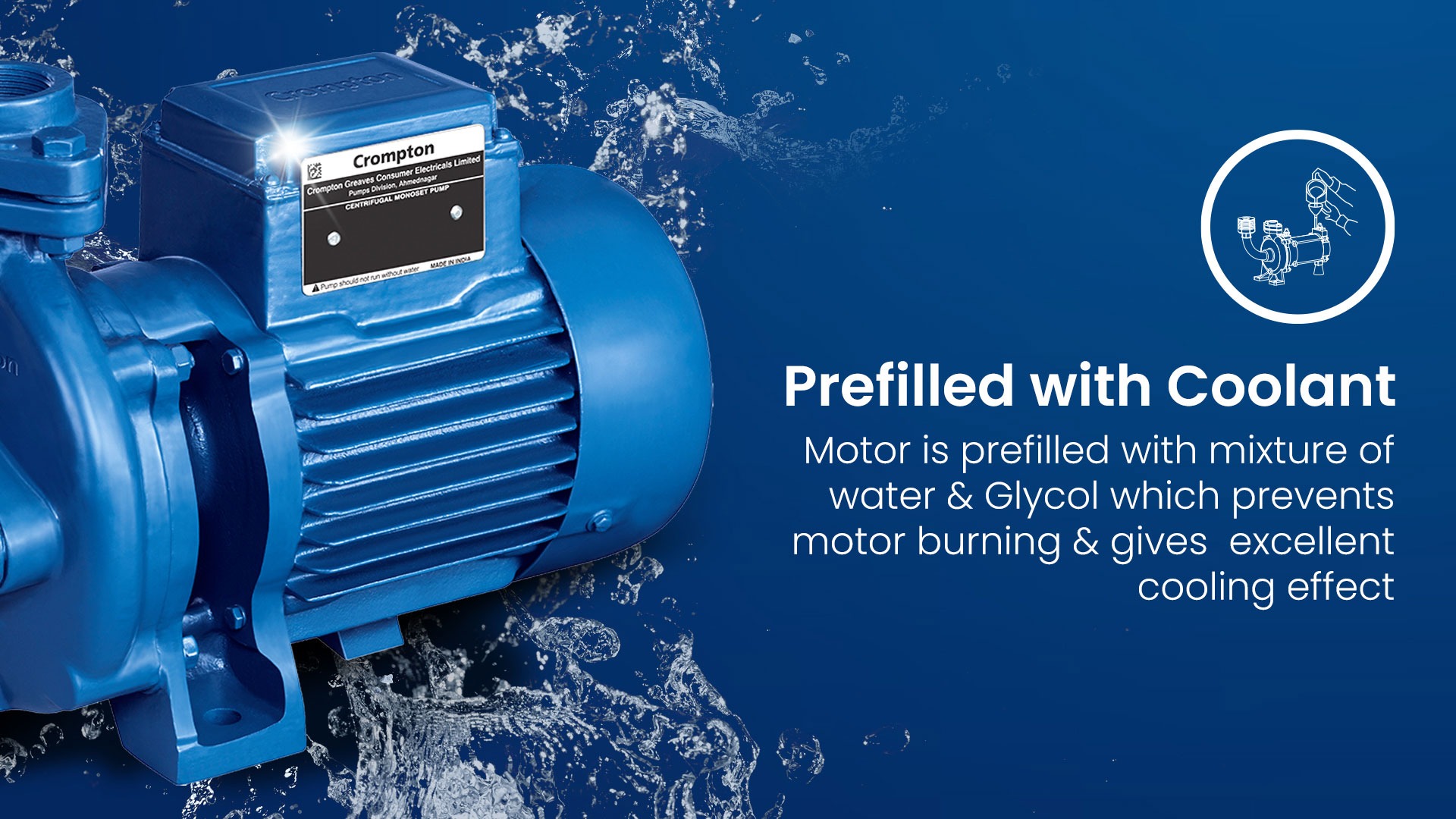 Prefilled with Coolant