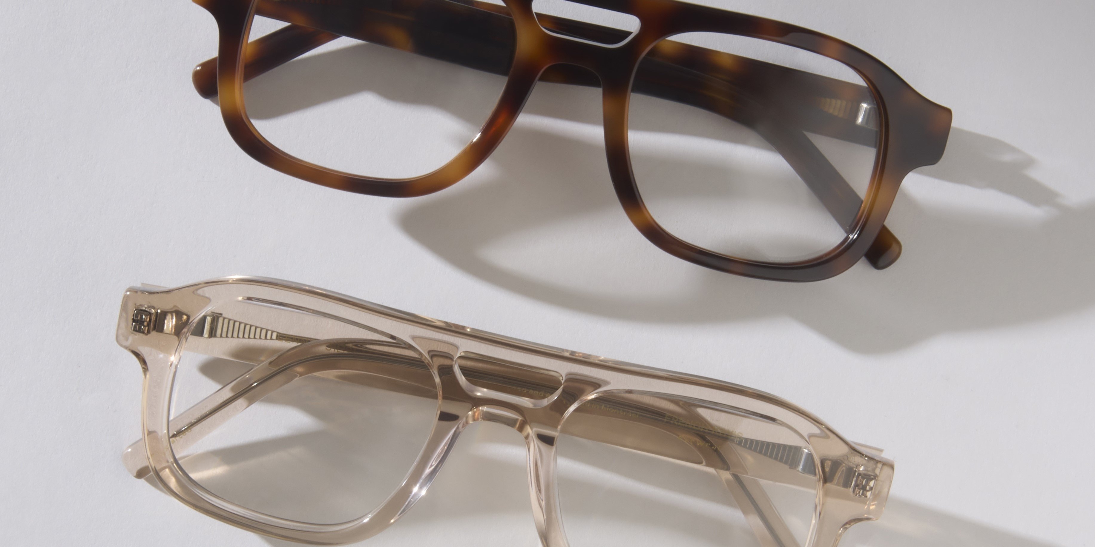 Photo Details of Lenny Blue Light Clear Stone Blue Blue Light Glasses in a room