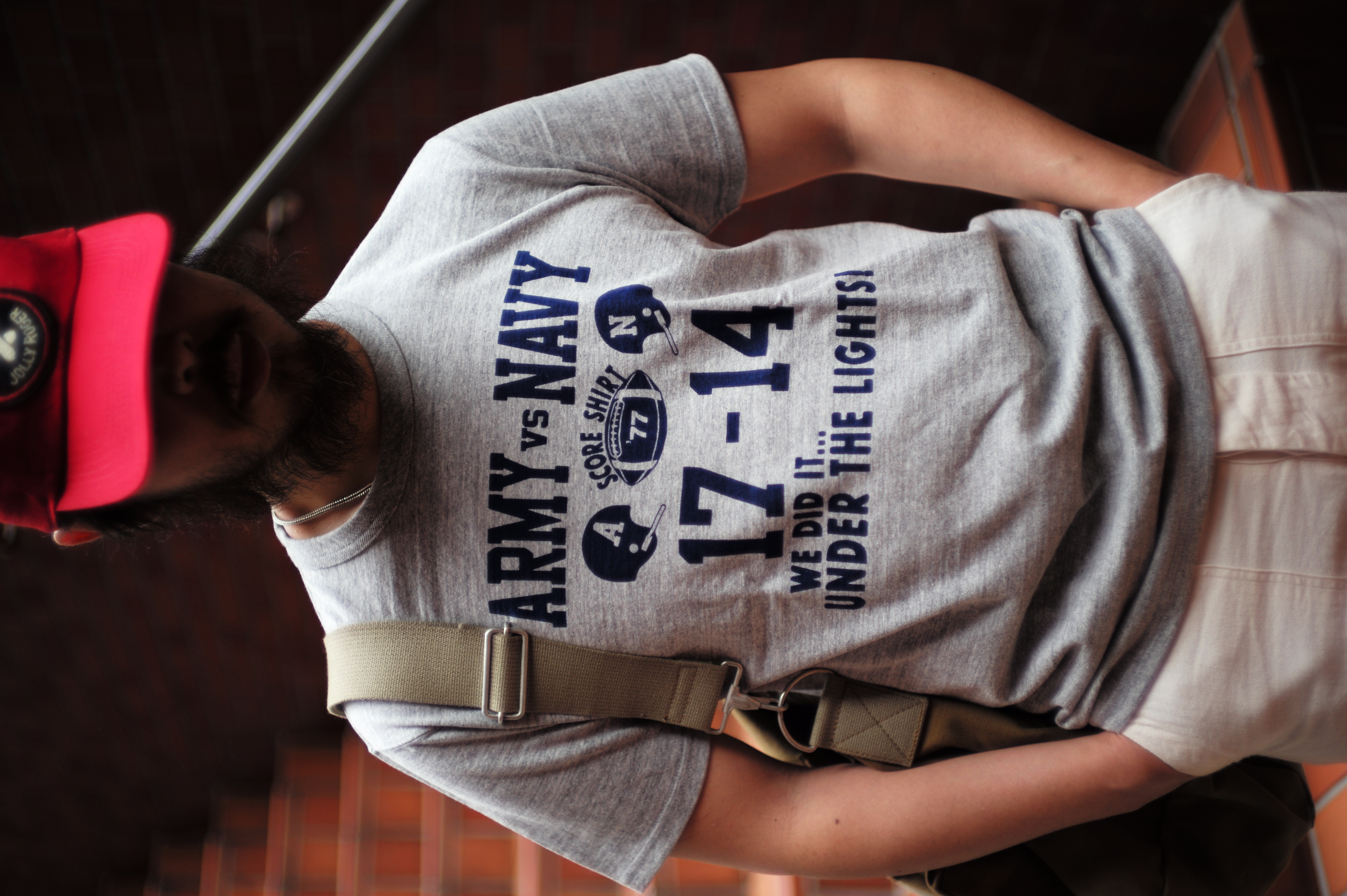 MILITARY TEE / ARMY VS. NAVY Gallery Image 1
