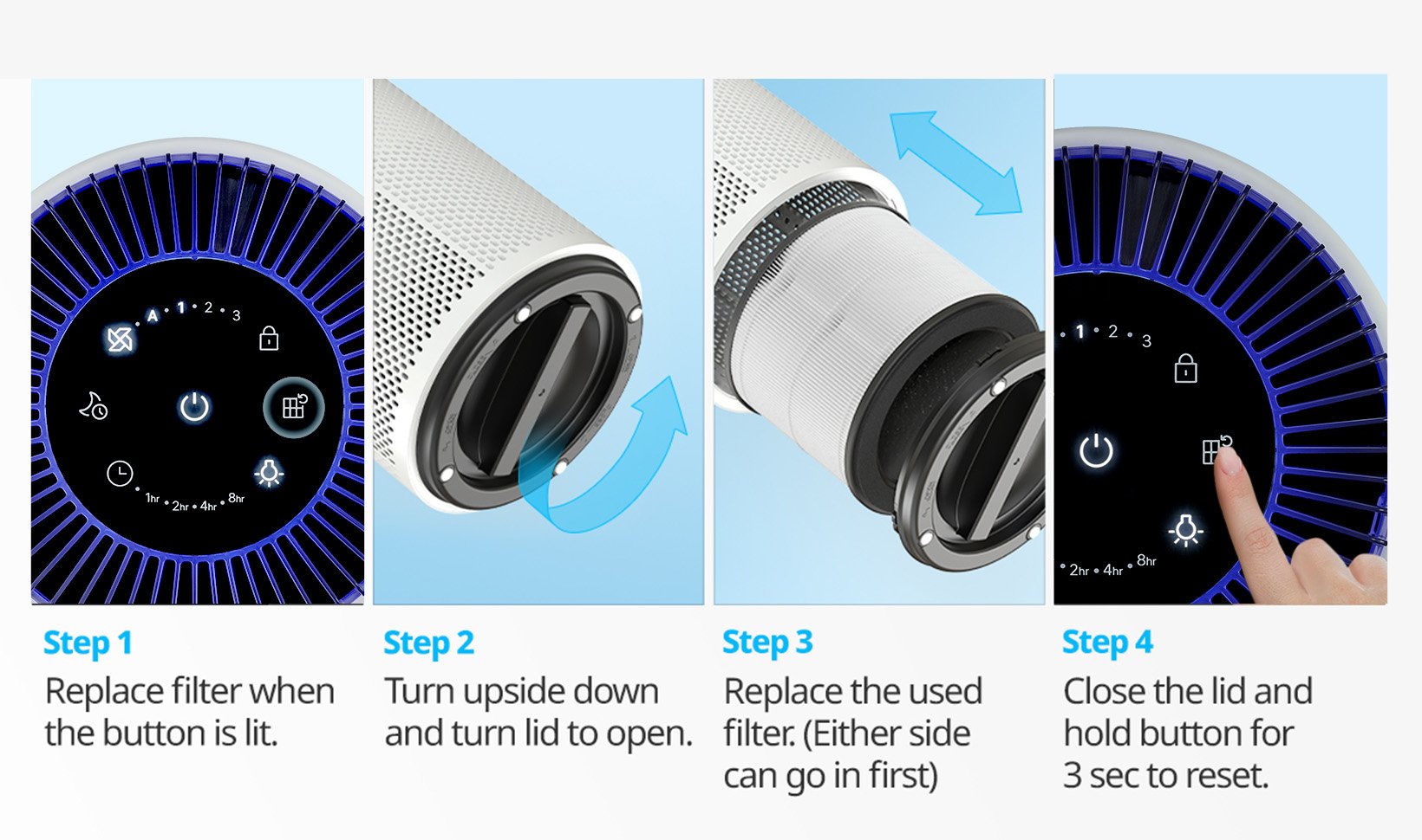 4 steps on how to easily replace your airmega 50 filter