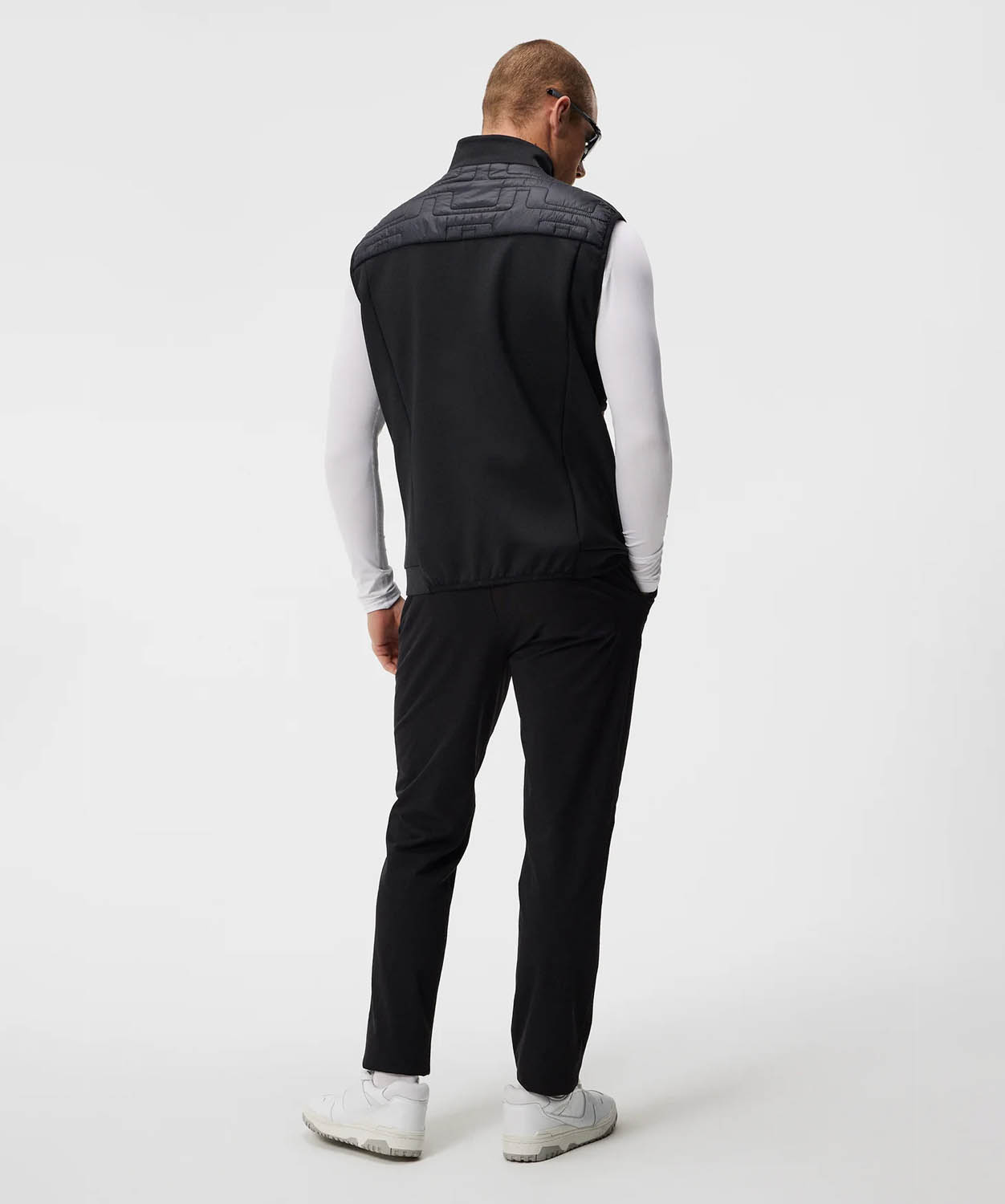 Men's Quilt Hybrid Vest
