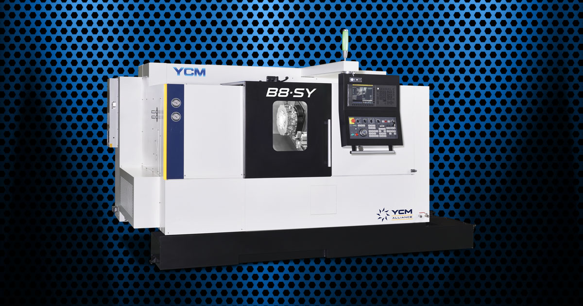 YCM B8-SY 6-Axis Turn-Mill Center