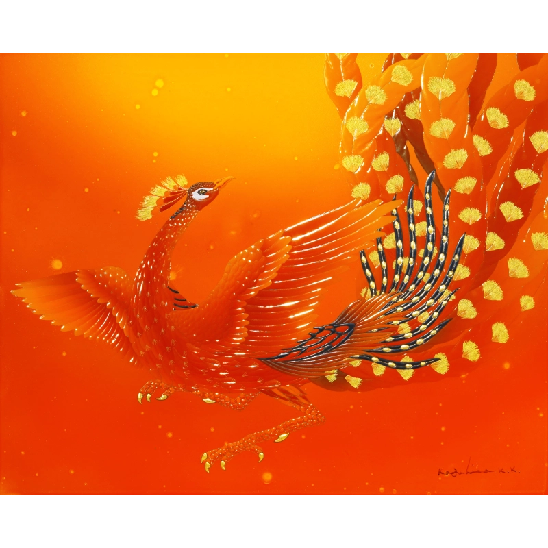 陶彩画_鳳凰作品_新生_全体